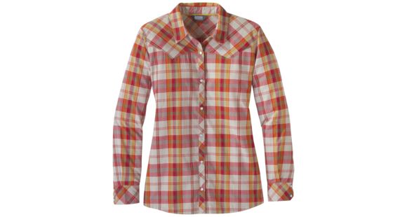 Outdoor Research Jolene Snap Front Shirt, Women's, Ember, L, 264626-ember-L
