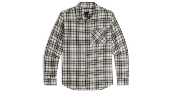 Outdoor Research Kulshan Flannel Shirt - Men's, Bone, Extra Large, 3000910003009