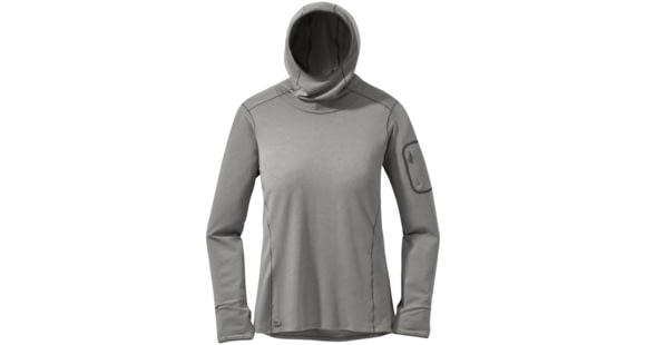 Outdoor Research La Paz Sun Hoody - Women's-Pewter-Large, 365783