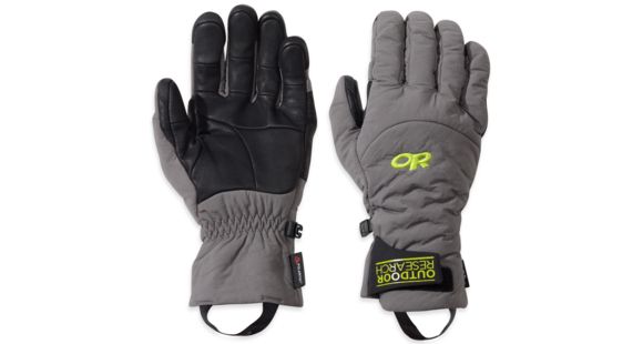 Outdoor Research Lodestar Sensor Gloves-Pewter-X-Large