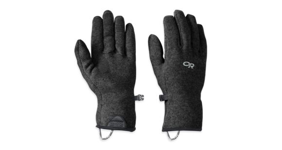 Outdoor Research Longhouse Gloves - Men's-Black-Large