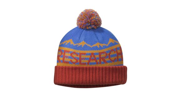 Outdoor Research Mainstay Beanie - Kids, Cobalt/Burnt Orange, One Size, 2680721304222