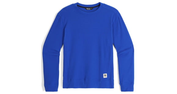 Outdoor Research Mega Trail Mix Fleece Crew Shirt - Men's, Topaz, Extra Large, 3007272452009