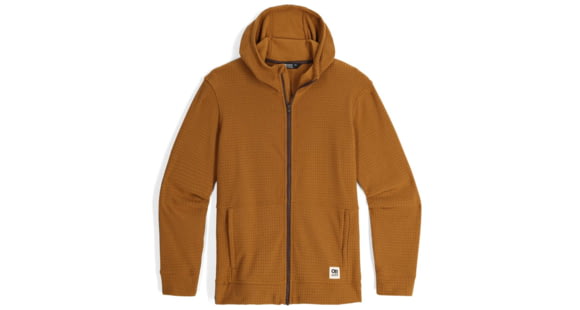 Outdoor Research Mega Trail Mix Fleece Full Zip Hoodie - Men's, Bronze, 2XL, 3005062442010