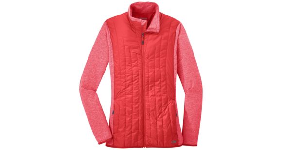Outdoor Research Melody Hybrid Jacket - Women's, Teaberry, Extra Small, 2714821578005