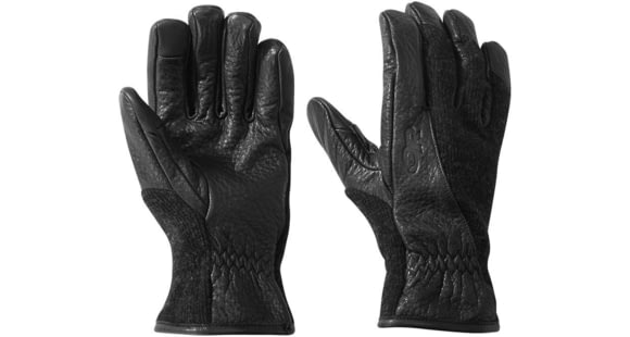 Outdoor Research Merino Work Gloves, Black, Large, 2776330001008