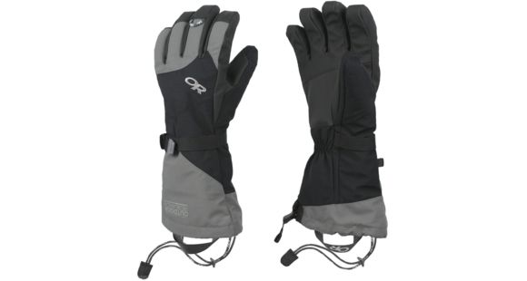 Outdoor Research Meteor Glove - Men's-Black/Charcoal-Small