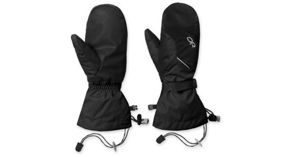 Outdoor Research Meteor Mitts - Men's-Black/Charcoal -M