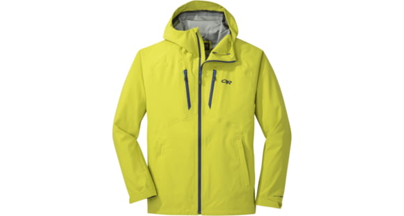 Outdoor Research MicroGravity Jacket - Men's, Citron, Extra Large, 2743891779009