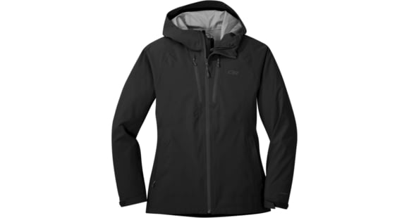 Outdoor Research MicroGravity AscentShell Jacket - Women's, Black, Extra Large, 2743990001009