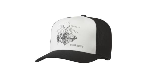 Outdoor Research Moonshine Trucker Hat, White/Black, One Size, 2692750026222