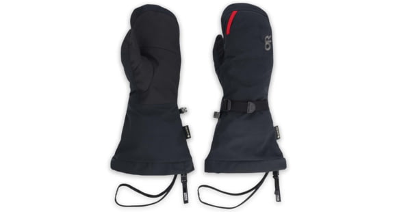 Outdoor Research Mt. Baker II GORE-TEX Mitts, Black, Small, 3000120001006