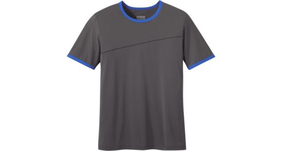 Outdoor Research Next to None Tee - Men's, Storm, Small, 2744271288006