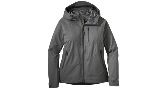 Outdoor Research Optimizer Jacket - Women's, Charcoal, Extra Large, 2644270890009