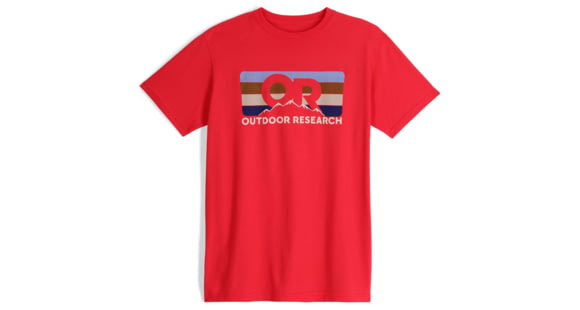 Outdoor Research OR Advocate Stripe T-Shirt, Spice/Bronze, Extra Large, 3002232562009