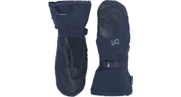 Outdoor Research Arete Modular GORE-TEX Mitt, Black, S, 3221540001006