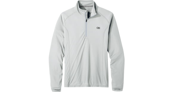 Outdoor Research Echo Quarter Zip - Mens, Pebble, 2XL, 2876261569010
