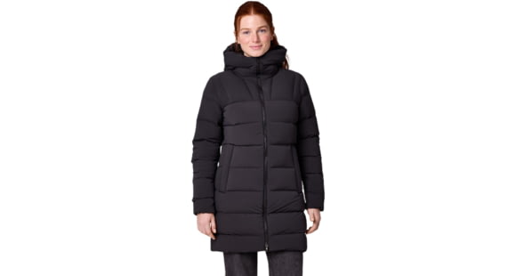 Outdoor Research Highveil Stretch Down Parka - Women's, Black, M, 3227660001007