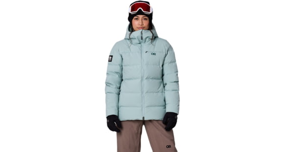 Outdoor Research Snowcrew Down Jacket - Women's, Thyme, M, 3004703066007