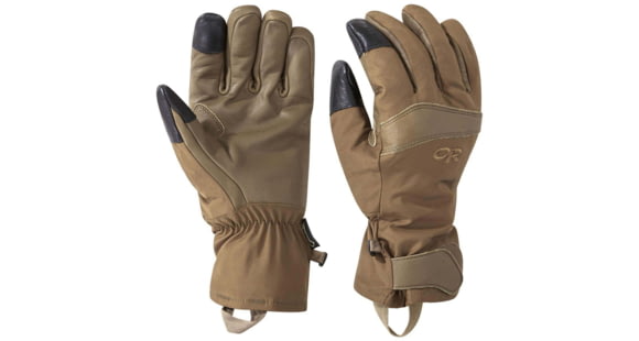Outdoor Research Outpost Sensor Gloves - Men's, Coyote, Medium, 2667510014007