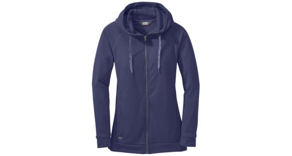 Outdoor Research Ozette Full Zip Hoody - Women's-Blue Violet-Medium