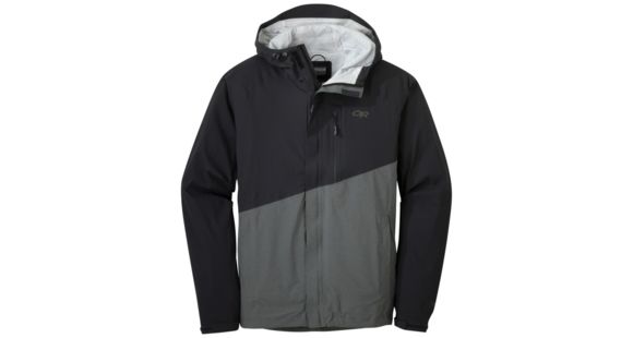 Outdoor Research Panorama Point Jacket - Men's, Black/Charcoal Heather, 2XL, 2691681223010