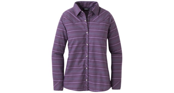 Outdoor Research Pilchuck Long Sleeve Shirt - Women's, Pacific Plum, Small, 2681471287006
