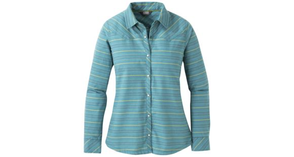 Outdoor Research Pilchuck Long Sleeve Shirt - Women's, Washed Peacock, Small, 2681471272006