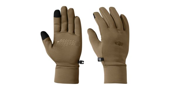 Outdoor Research PL 100 Sensor Gloves, Men's, Coyote, L, 243203-coyote-L