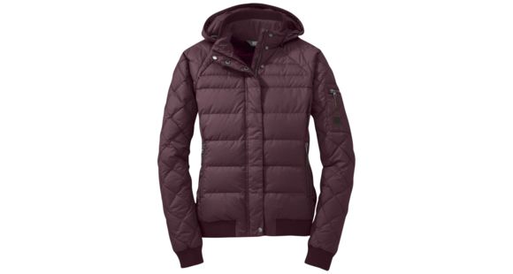 Outdoor Research Placid Down Jacket - Women's-Pinot-Small, 415746