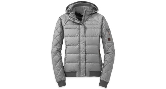 Outdoor Research Placid Down Jacket - Women's-Alloy-Medium