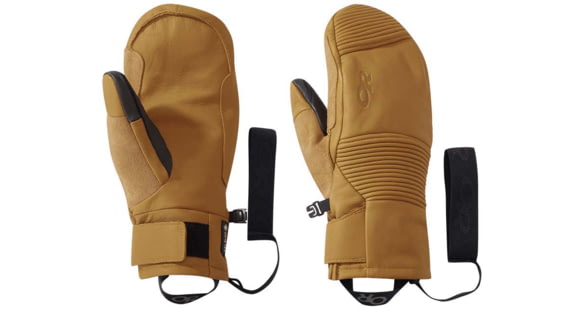 Outdoor Research Point N Chute Sensor Mitts - Women's, Natural/Black, Small, 2776251199006