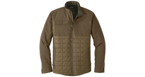 Outdoor Research Prologue Refuge Jacket - Men's, Coyote/Carob, Small, 2680911391006