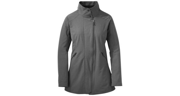 Outdoor Research Prologue Trench, Women's, Charcoal Heather, S, 264431-chr hth-S