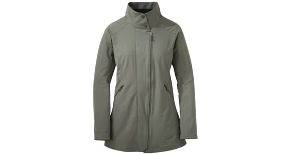 Outdoor Research Prologue Trench, Women's, Fatigue Heather, M, 264431-ftg hth-M