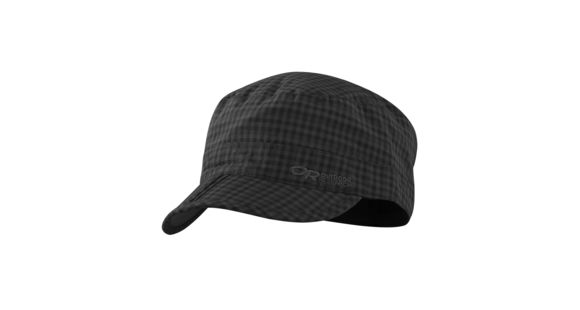 Outdoor Research Radar Pocket Cap, Unisex, Black Check, L, 243446-0110008