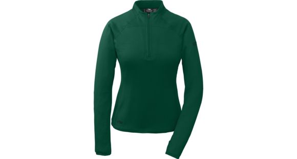 Outdoor Research Radiant LT Zip Top - Women's-Small-Emerald