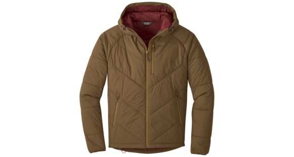 Outdoor Research Refuge Hooded Jacket - Men's, Carob, Large, 2680900775008