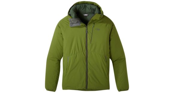 Outdoor Research Refuge Hooded Jacket - Men's, Seaweed, Small, 2714221431006