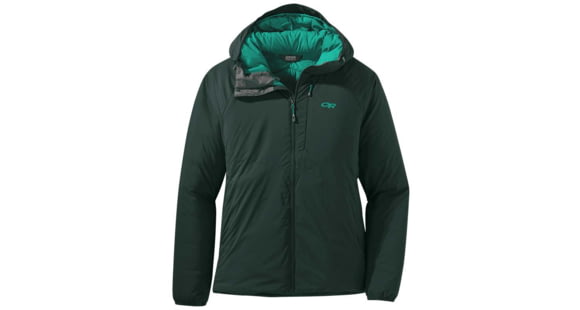 Outdoor Research Refuge Hooded Jacket - Women's, Fir, Medium, 2714391858007