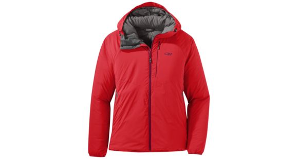 Outdoor Research Refuge Hooded Jacket - Women's, Teaberry, Extra Small, 2714391578005