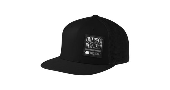 Outdoor Research Retro Trucker Cap - Men's-Black-One Size