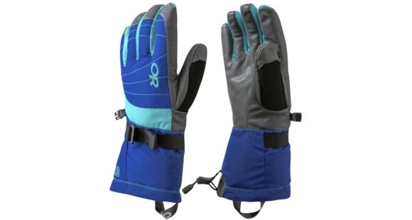 Outdoor Research Revolution Gloves - Women's-Baltic/Typhoon-Medium