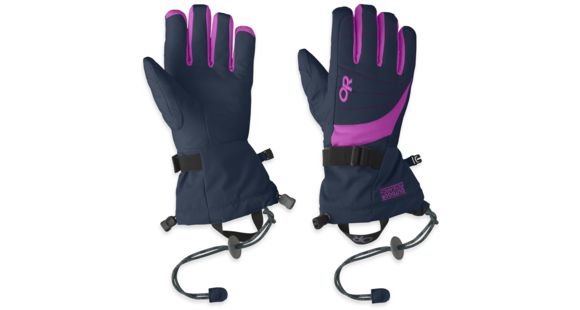Outdoor Research Revolution Gloves - Women's-Night/Ultraviolet-Large, 727602377865