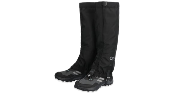 Outdoor Research Rocky Mountain High Gaiters - Men's, Solid Black, Medium, 2431081677-M