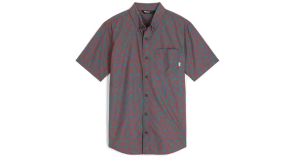 Outdoor Research Rooftop S/S Shirt - Men's, Brick Woodblock, XL, 3002482295009