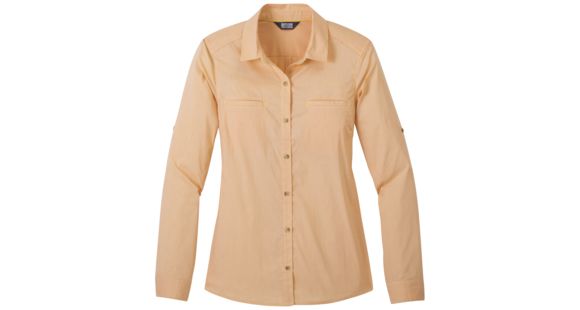 Outdoor Research Rumi Long Sleeve Shirt, Women's, Maize, M, 264628-maize-M