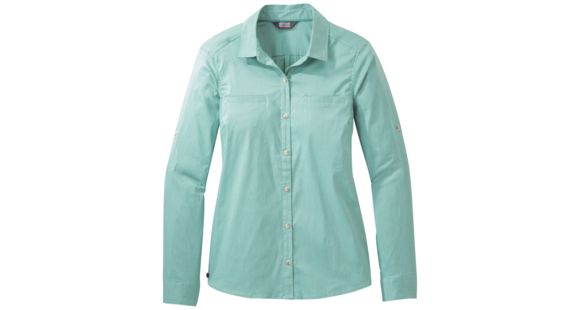 Outdoor Research Rumi Long Sleeve Shirt, Women's, Tahiti, XS, 264628-tahiti-XS