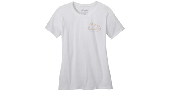 Outdoor Research Rumney Short Sleeve Tee - Women's, White, Medium, 2760790002007