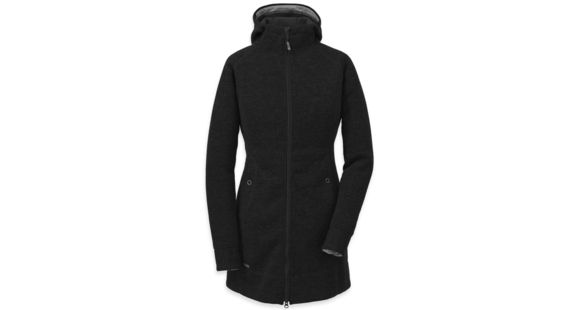 Outdoor Research Salida Long Hoody - Women's-Black-X-Large, BLACK-X-LARGE